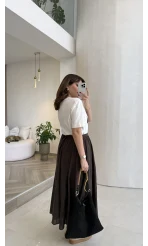 Dogs Baskılı T-shirt - Ekru