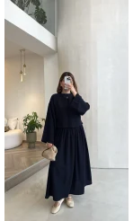 Catania Bel Detay Etek Bluz Takım - Lacivert - 6017