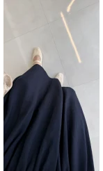 Catania Bel Detay Etek Bluz Takım - Lacivert - 6017