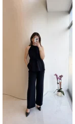 Fera Bağlama Detaylı Takım - Lacivert - Kod: 8920