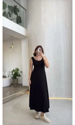 Bluzlu İkili Takım Elbise - Siyah - Kod: 4064