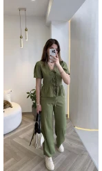 New Gofre Takım - Haki - Kod: 8015