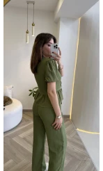 New Gofre Takım - Haki - Kod: 8015