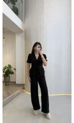 New Gofre Takım - Siyah - Kod: 8015