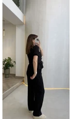 New Gofre Takım - Siyah - Kod: 8015