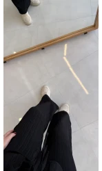 New Gofre Takım - Siyah - Kod: 8015