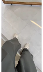 Oys Yarasa Kol Oval Kesim Eşofman Takım - Haki - Kod: 1126