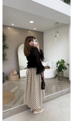 Sebastian Dantel Detay Fırfırlı Bluz - Siyah - Kod: 1075