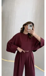 Nahel Panço Takım - Bordo - Kod: 4025