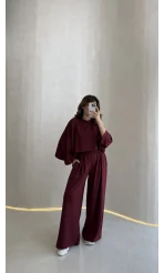 Nahel Panço Takım - Bordo - Kod: 4025