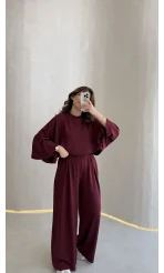 Nahel Panço Takım - Bordo - Kod: 4025