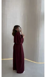 Nahel Panço Takım - Bordo - Kod: 4025