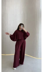 Nahel Panço Takım - Bordo - Kod: 4025