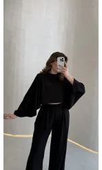 Nahel Panço Takım - Siyah - Kod: 4025