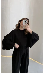 Nahel Panço Takım - Siyah - Kod: 4025