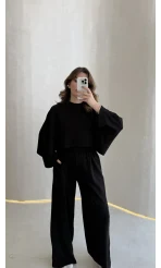 Nahel Panço Takım - Siyah - Kod: 4025