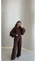 Nahel Panço Takım - Kahve - Kod: 4025