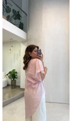 Pelerin Gömlek - Pembe - Kod: 3272