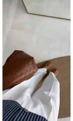 Alice Kumaş Pantolon - Beyaz - Kod: 51024