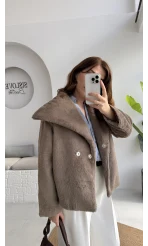 Asia Kürk Mont - Vizon - Kod: 9623