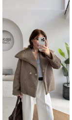 Asia Kürk Mont - Vizon - Kod: 9623