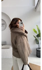 Asia Kürk Mont - Vizon - Kod: 9623