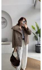 Asia Kürk Mont - Vizon - Kod: 9623