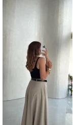 Askılı Zıbın Bodysuıt - Siyah - Kod: 071822