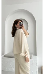 Babe Müslin Gömlek Taş - 2065