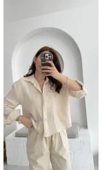 Babe Müslin Gömlek Taş - 2065