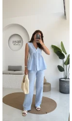 Baby Miss Keten Takım Mavi