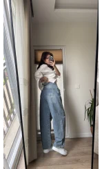 Baggy Tokalı Jean Re