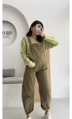 Baggy Tulum Haki Rengi