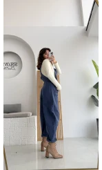 Baggy Tulum Lavanta Mavisi Rengi