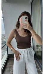 Basic Fitili Body Acı Kahve