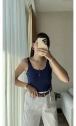 Basic Fitili Body Lacivert