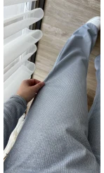 Bebe Mavisi Simli Hırkalı Takım