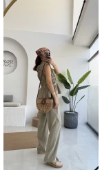 Begonia Gipeli Kat Detay Takım - Yeşil