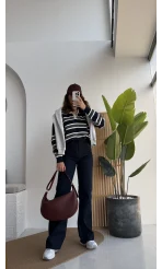 Bellamo Straight Koyu Lacivert Jean Pantolon