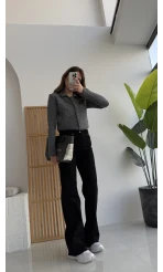 Bellamo Straight Siyah Jean Pantolon