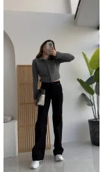 Bellamo Straight Siyah Jean Pantolon