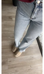 Bellamo Zra STRAİGHT Buz Mavisi Pantolon Jean