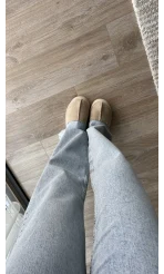 Bellamo Zra STRAİGHT Buz Mavisi Pantolon Jean