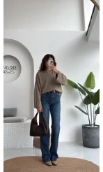 Bellamo Straight Lacivert Tonları Jean Pantolon