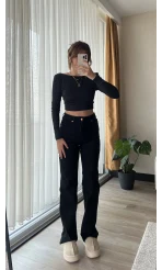 Bellamo Straight Siyah Jean Pantolon