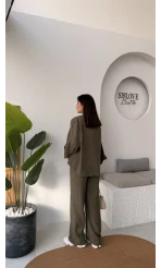 Bennet Serisi Modal Takım - Haki - Kod: 8678