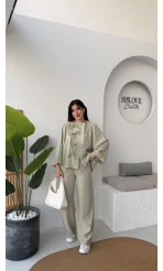 Bennet Serisi Modal Takım - Mint - Kod: 8678