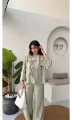 Bennet Serisi Modal Takım - Mint - Kod: 8678