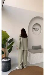 Bennet Serisi Modal Takım - Mint - Kod: 8678