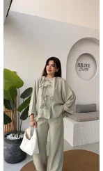 Bennet Serisi Modal Takım - Mint - Kod: 8678